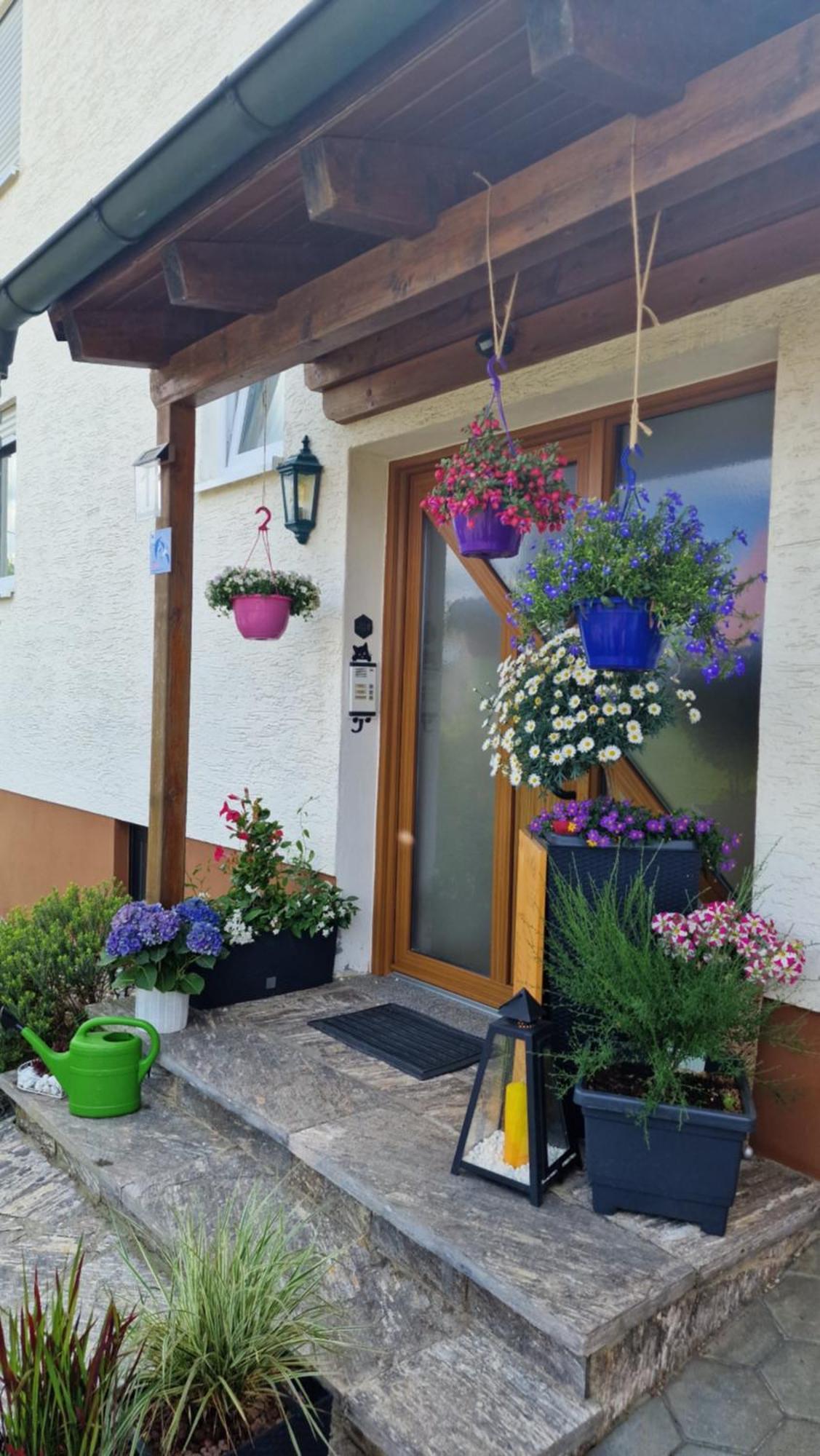 Ferienwohnung Wiesental 89331 Burgau, Wiesentalstrasse 1 Exteriör bild